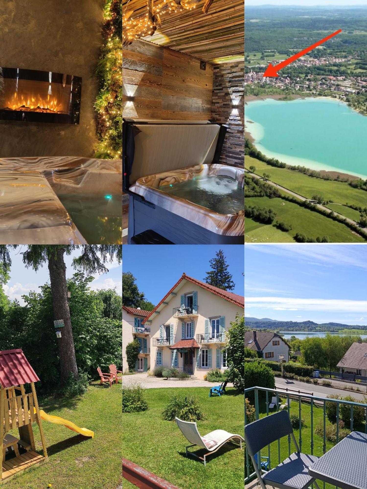 Villas-Du-Lac Appartements De Vacances Et Espace Spa Prive Clairvaux-les-Lacs Eksteriør billede